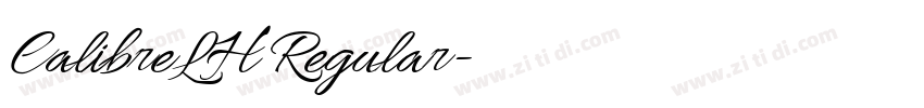 CalibreLH Regular字体转换 CalibreLH Regular字体转换